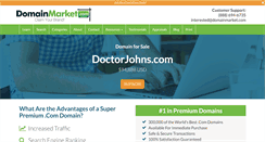 Desktop Screenshot of doctorjohns.com