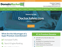 Tablet Screenshot of doctorjohns.com